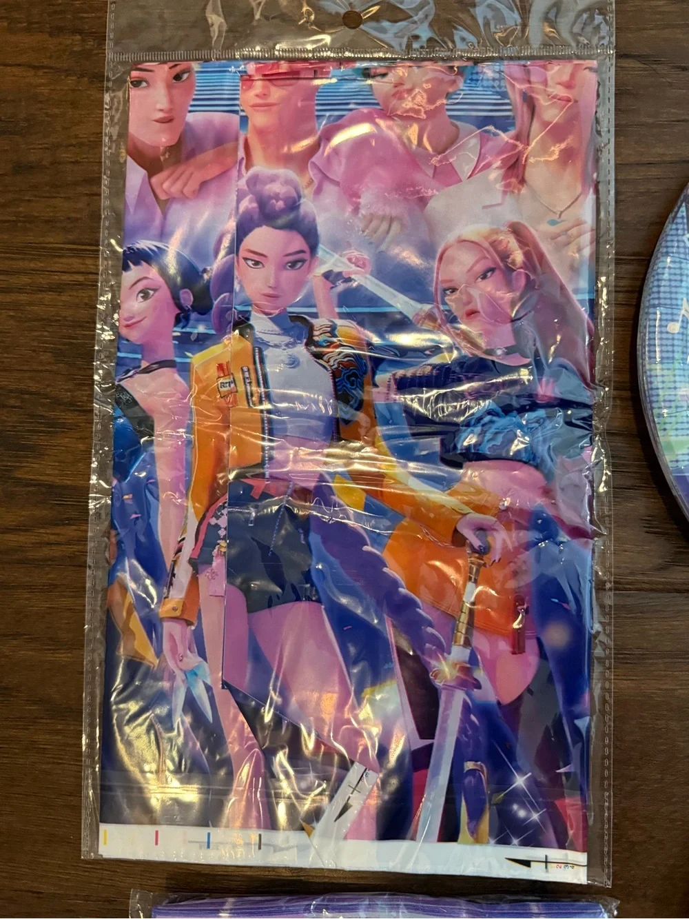 Kpop Demon Hunters Huntrix Saja Boys Birthday Party Decorations New